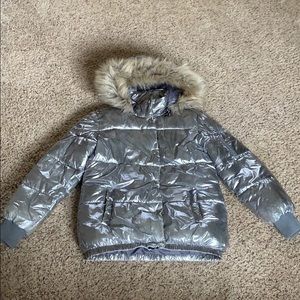 Justice winter coat size 12/14